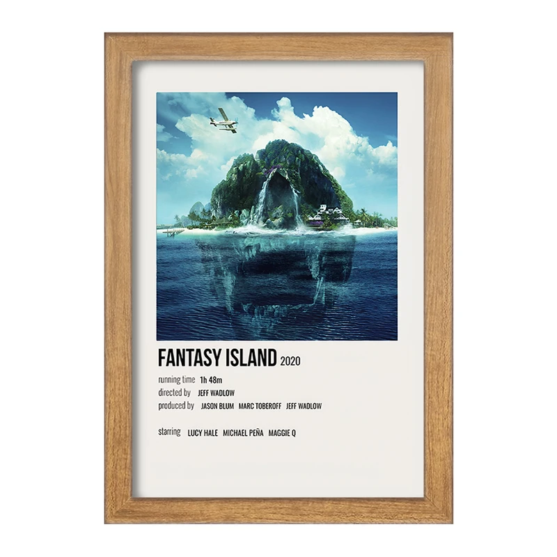 تابلو خندالو طرح جزیره فانتزی (Fantasy Island) کد F13301
