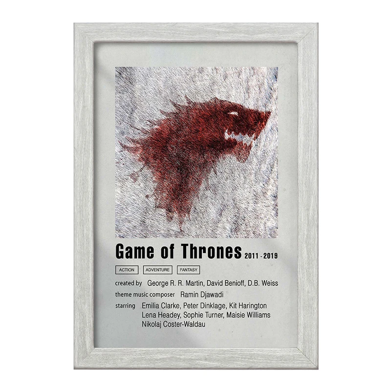 تابلو خندالو طرح گیم اف ترونز (Game of Thrones) کد F11276