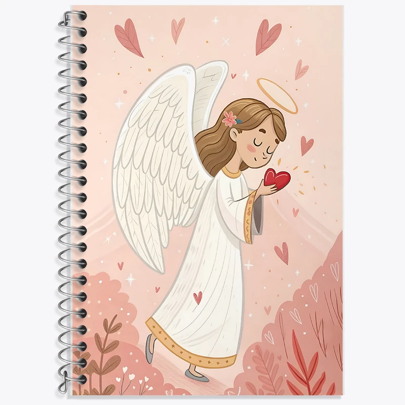 دفتر نت موسیقی 50 برگ خندالو طرح فرشته کد F11099