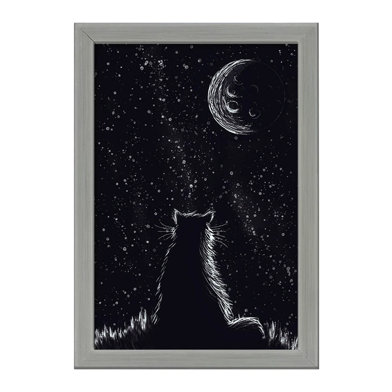 تابلو خندالو طرح گربه (Cat) کد F986