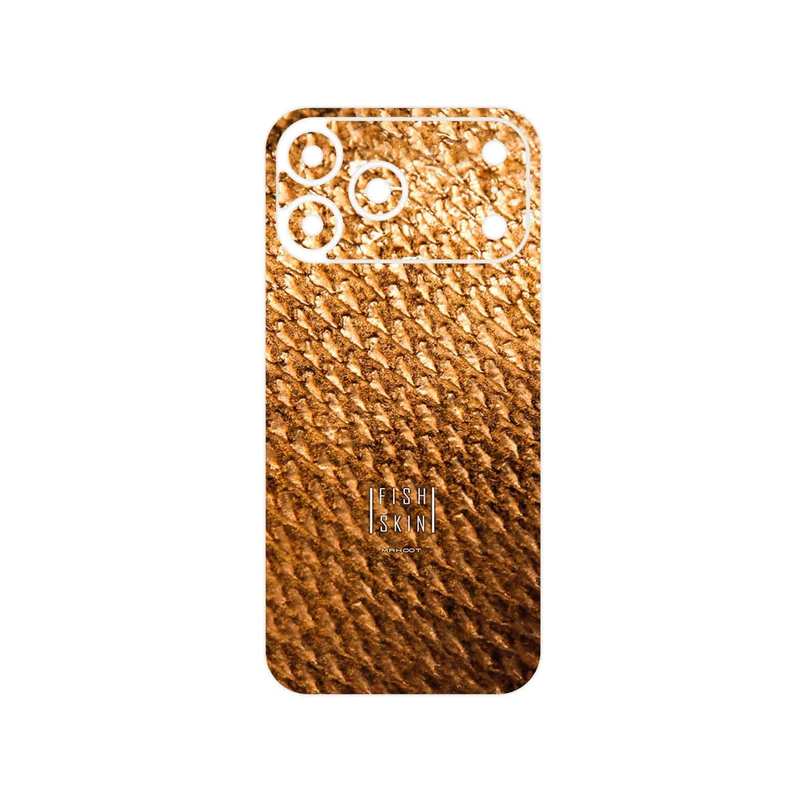 برچسب پوششی ماهوت مدل Fish Skin مناسب برای گوشی موبایل اپل iPhone 17 Pro Max