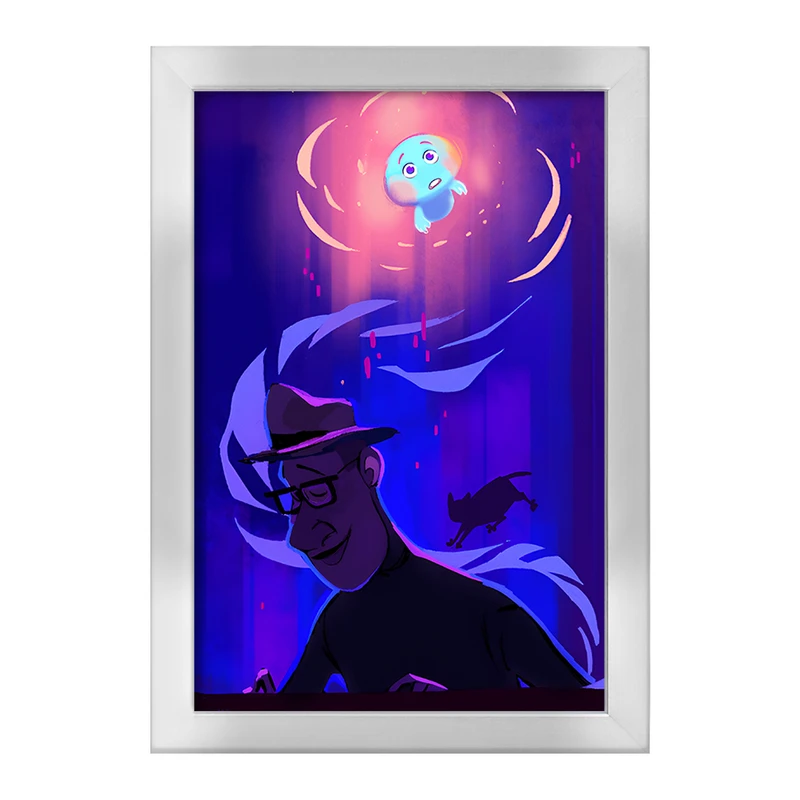 تابلو خندالو طرح انیمیشن روح کد F9808