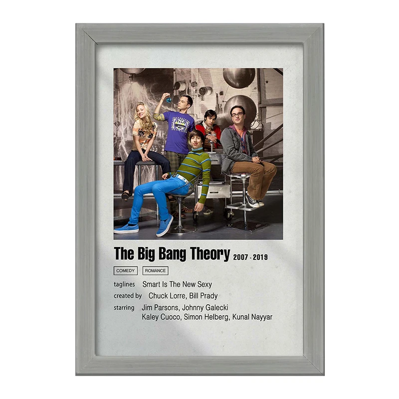 تابلو خندالو طرح تئوری بیگ بنگ (The Big Bang Theory) کد F11278