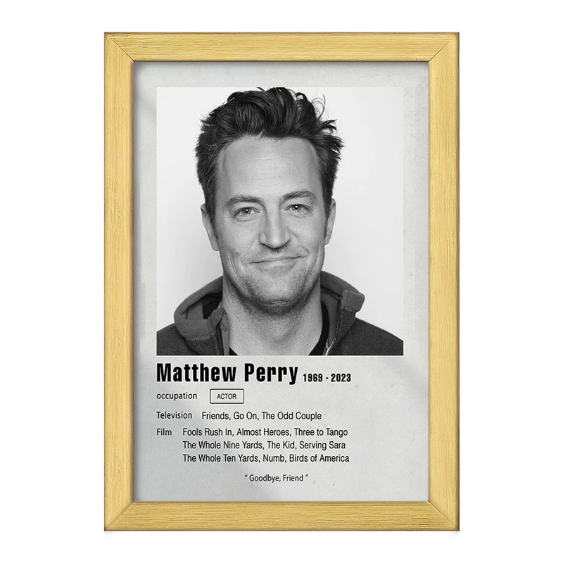 تابلو خندالو طرح متیو پری (Matthew Perryi) کد F11927