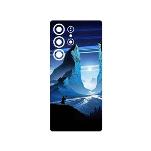 MAHOOT Blue Mountains Digital Art Cover Sticker for Samsung Galaxy S25 Ultra