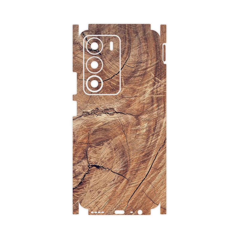برچسب پوششی ماهوت مدل Wood Texture 5-FullSkin مناسب برای گوشی موبایل ریلمی C71