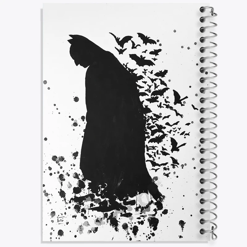 دفتر مشق 100 برگ خندالو طرح بتمن (Batman) کد F11336