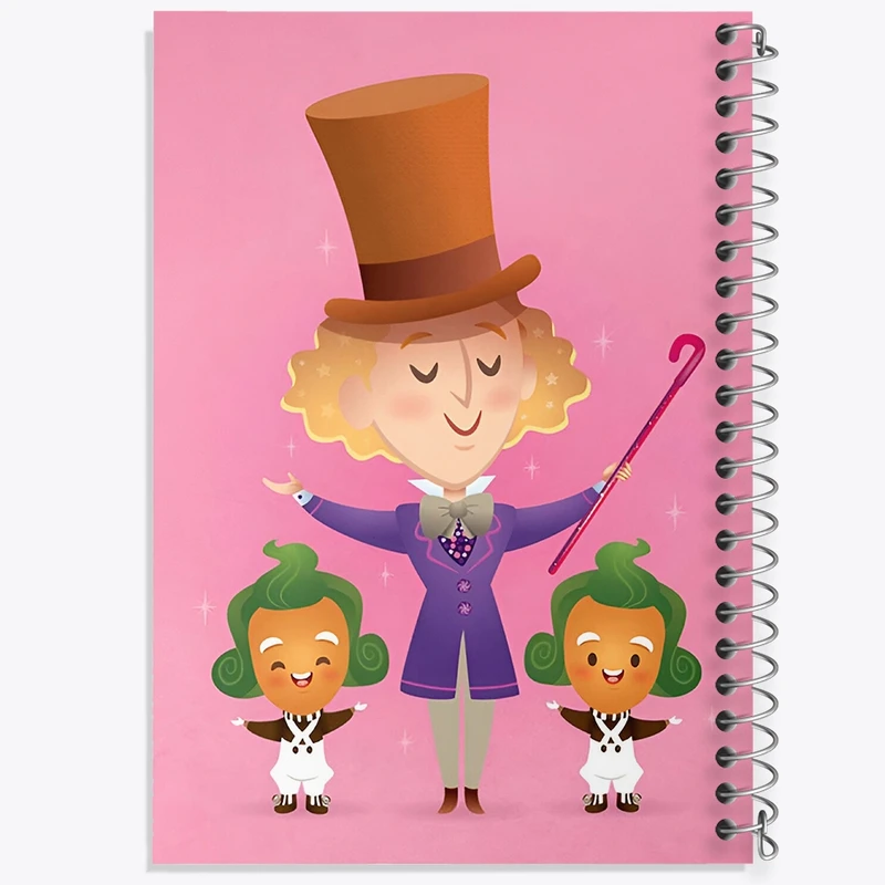 دفتر لیست خرید 50 برگ خندالو طرح ویلی وانکا (Willy Wonka) کد N6370