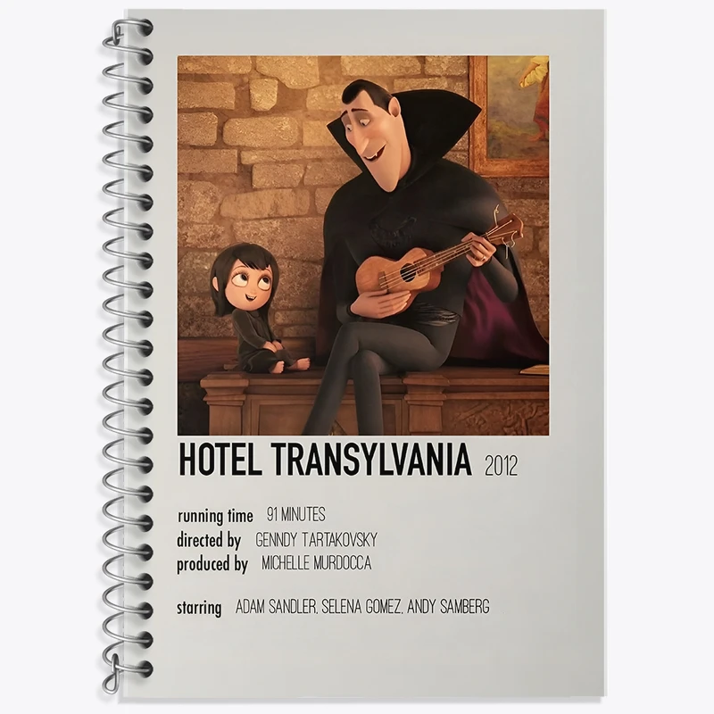دفتر لغت 50 برگ خندالو طرح هتل ترانسیلوانیا (Hotel Transylvania) کد F13261