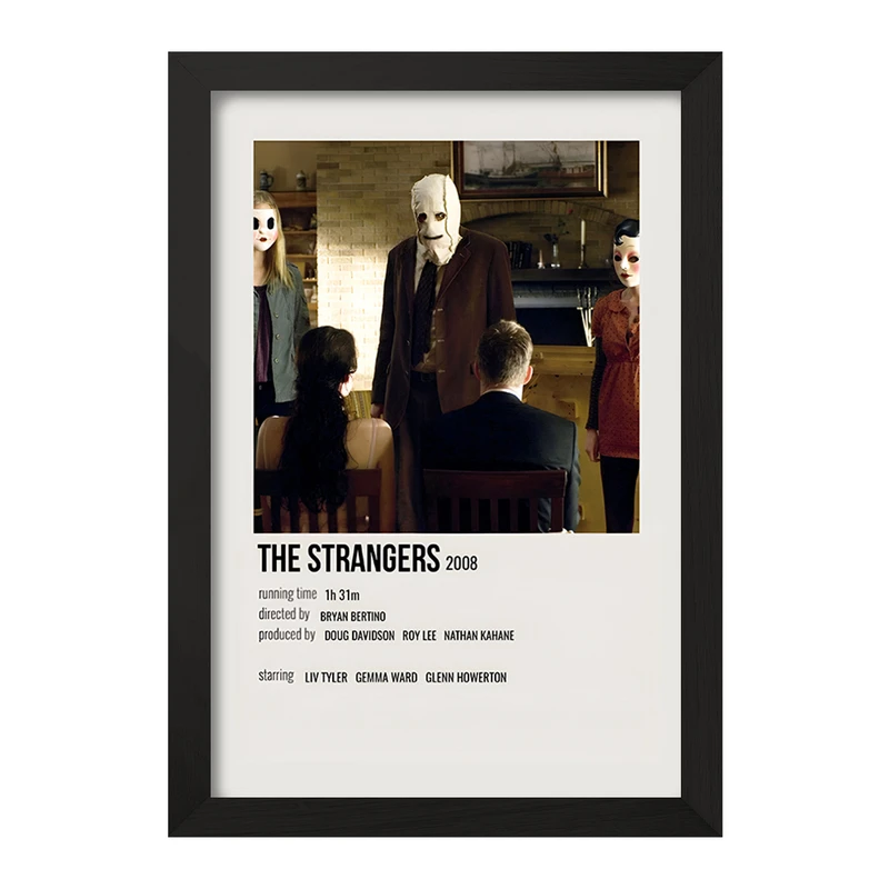 تابلو خندالو طرح غریبه ‌ها (The Strangers) کد F13114