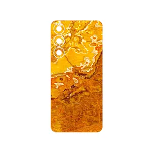 MAHOOT Gold Marble Cover Sticker for Samsung Galaxy S25 FE