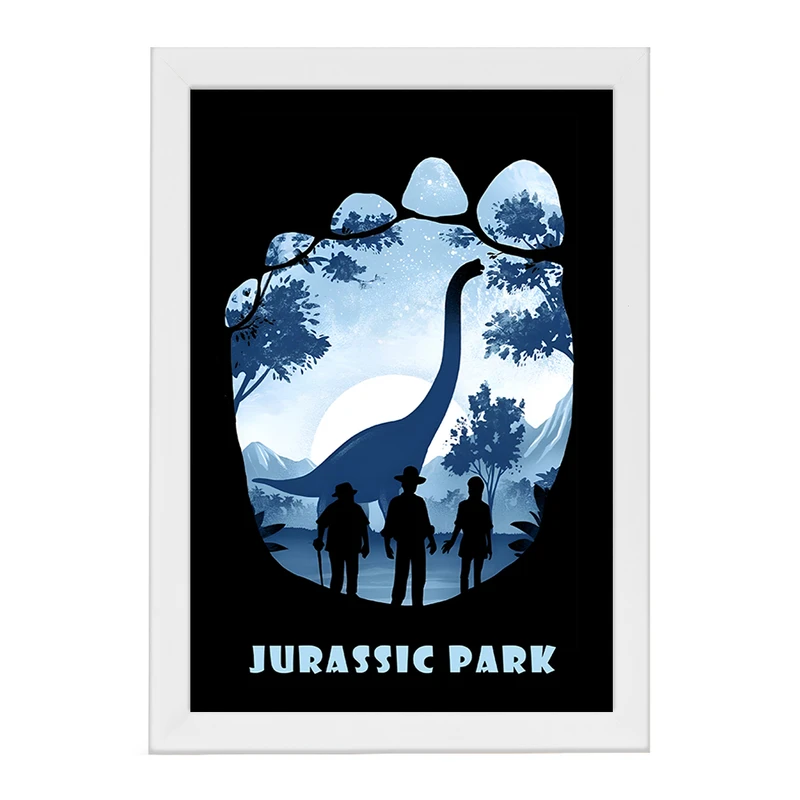 تابلو خندالو طرح ژوراسیک (Jurassic Park) کد F13776