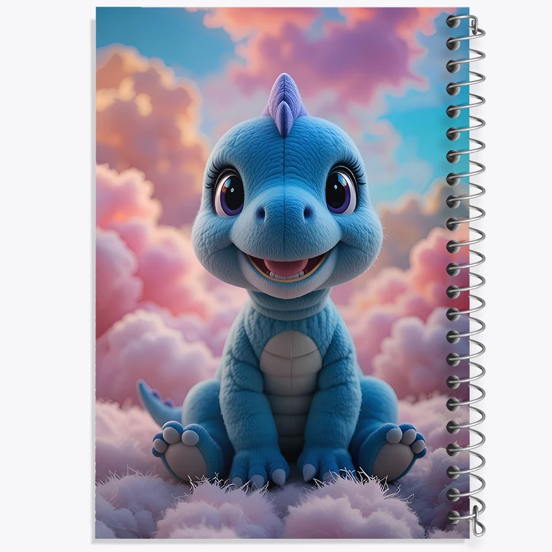 دفتر مشق 50 برگ خندالو طرح دایناسور کد F12070