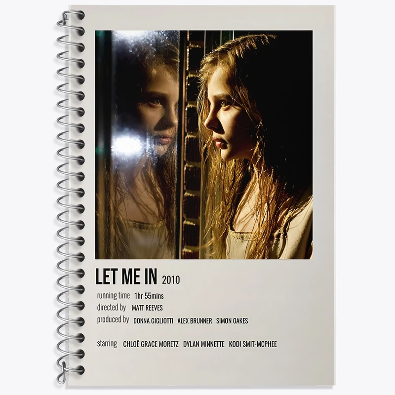 دفتر لغت 50 برگ خندالو طرح بگذار وارد شوم (Let Me In) کد F12954