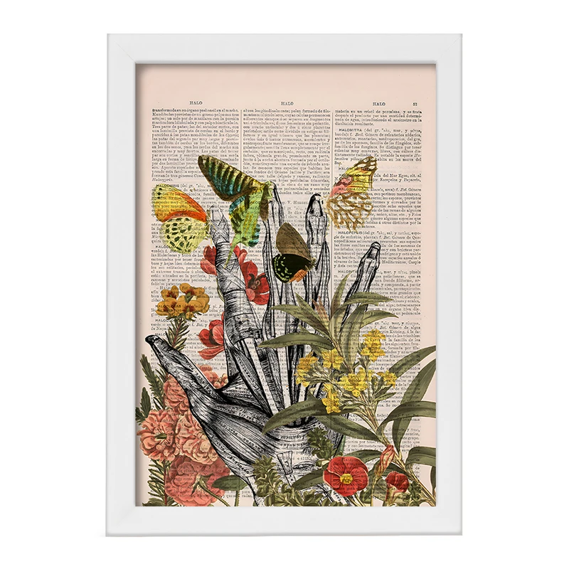 تابلو خندالو طرح آناتومی دست (Hand Anatomy) کد F14037