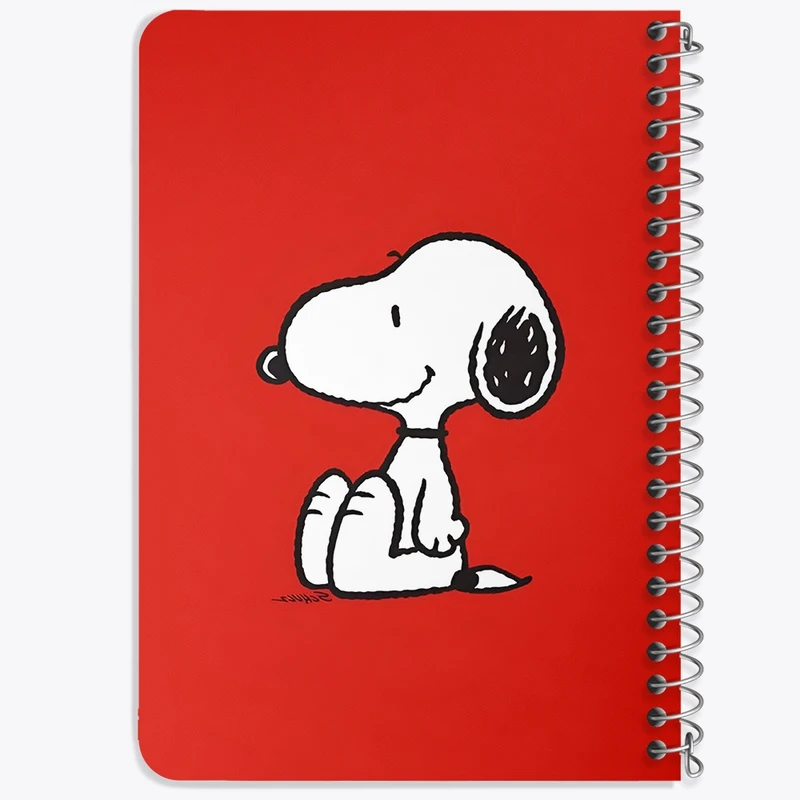 دفتر یادداشت 50 برگ خندالو طرح اسنوپی (Snoopy)  کد N3528