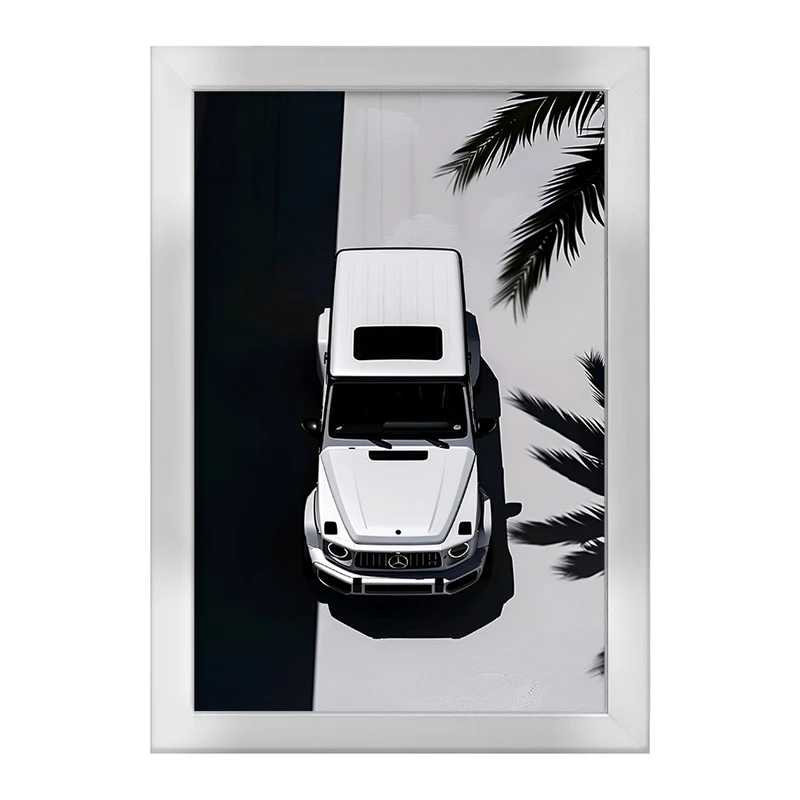 تابلو خندالو طرح ماشین بنز کد F6844