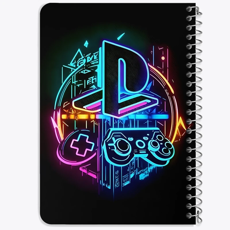دفتر یادداشت 50 برگ خندالو طرح PS4 کد F12835