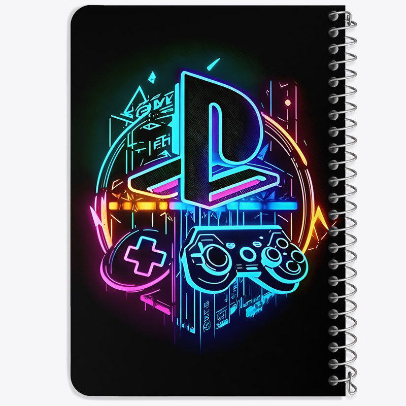 دفتر یادداشت 50 برگ خندالو طرح PS4 کد F12835