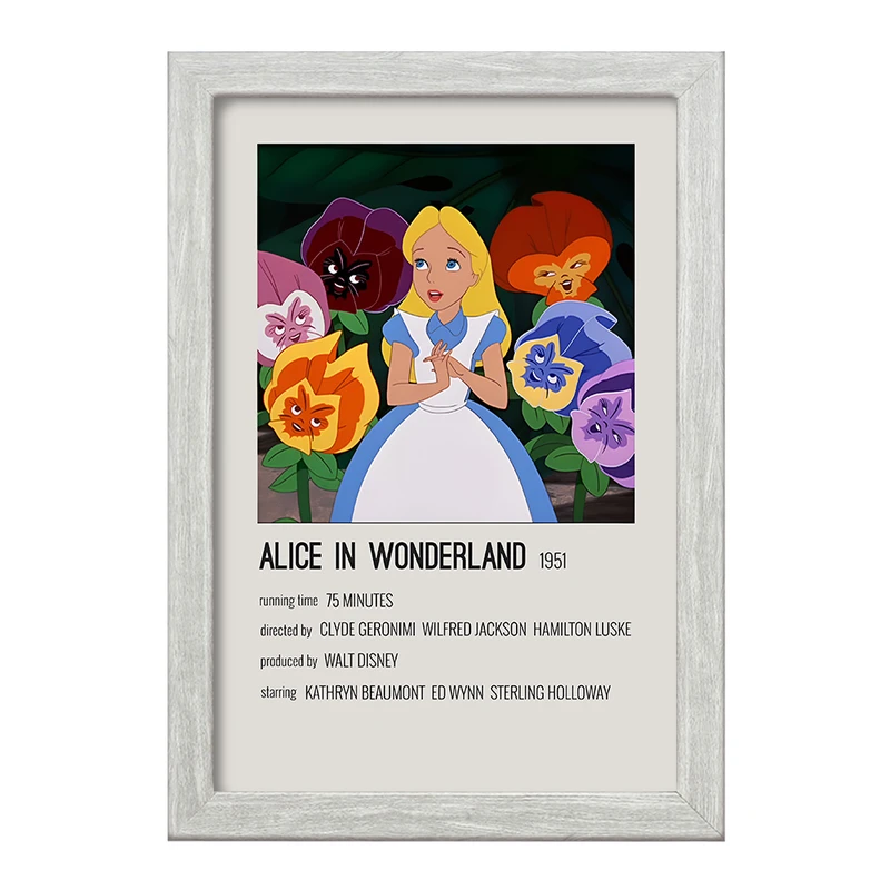 تابلو خندالو طرح آلیس در سرزمین عجایب کد F13366