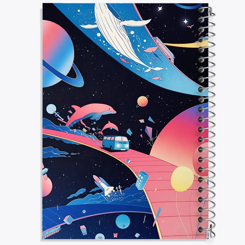 دفتر شطرنجی 50 برگ خندالو طرح سرزمین رویاها کد F4574