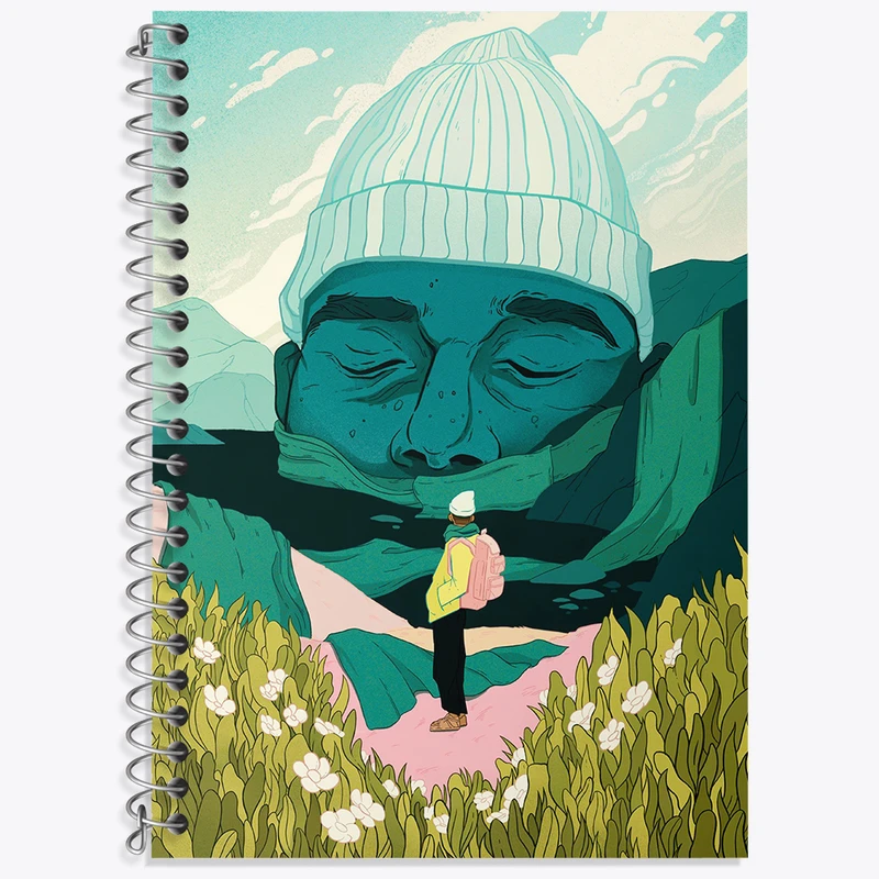 دفتر نت موسیقی 50 برگ خندالو طرح فانتزی کد N8420