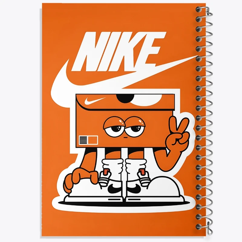 دفتر لیست خرید 50 برگ خندالو طرح نایک (Nick) کد F4417