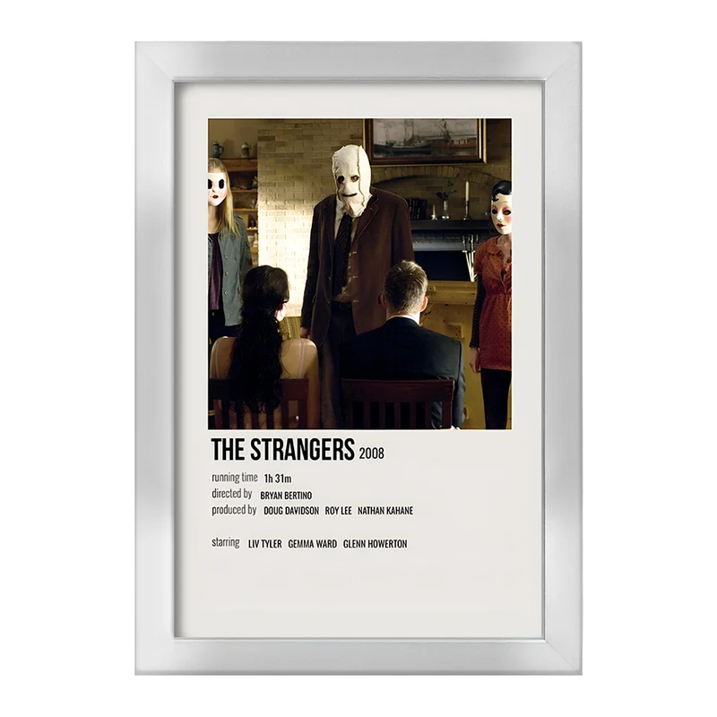 تابلو خندالو طرح غریبه ‌ها (The Strangers) کد F13114