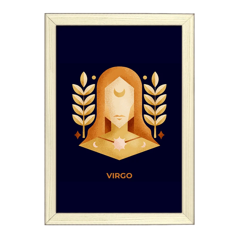 تابلو خندالو طرح ماه تولد شهریور کد F1556