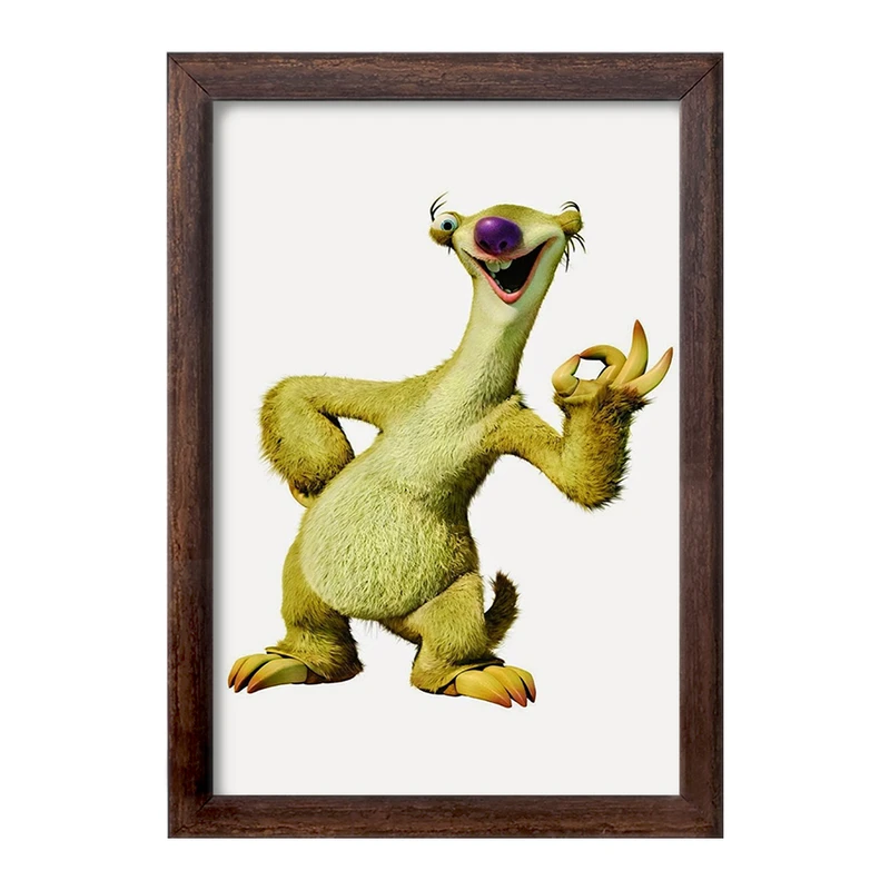 تابلو خندالو طرح انیمیشن عصر یخبندان Ice Age  کد 1911