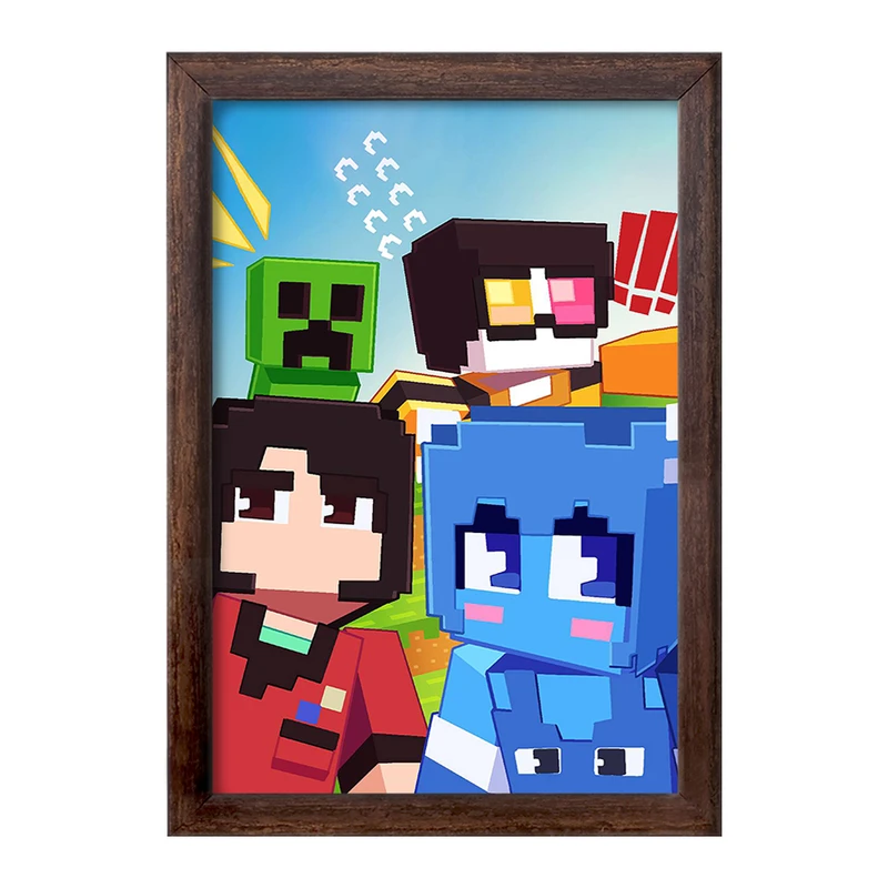 تابلو خندالو طرح ماینکرافت (Minecraft) کد F14078