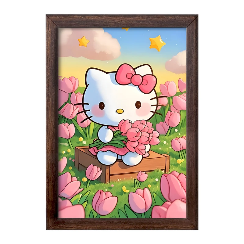 تابلو خندالو طرح هلو کیتی (Hello Kitty) کد F12712