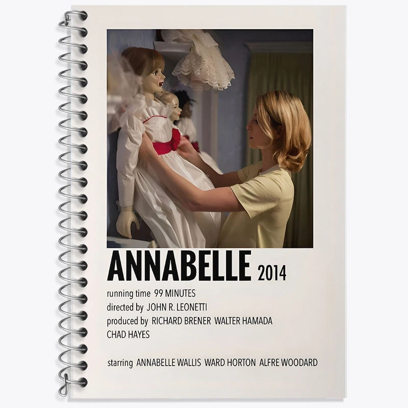 دفتر نت موسیقی 50 برگ خندالو طرح آنابل (Annabelle) کد F12992