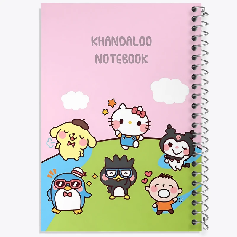 دفتر مشق 50 برگ خندالو طرح کرومی و دوستان کد N9063