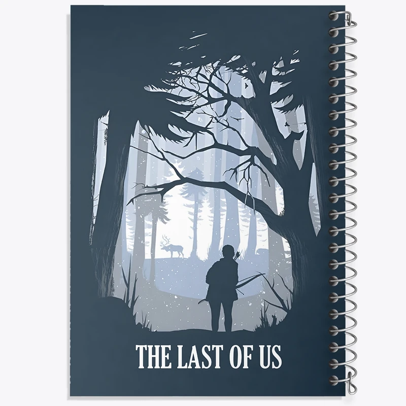 دفتر طراحی 50 برگ خندالو طرح آخرین بازمانده از ما (The Last Of Us) کد F13589