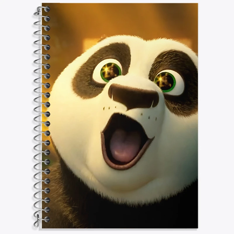 دفتر نت موسیقی 50 برگ خندالو طرح پاندا کونگ فو کار کد F10348
