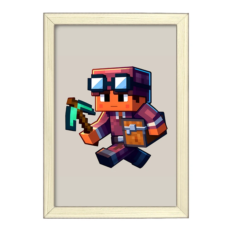 تابلو خندالو طرح ماینکرافت (Minecraft) کد F12066