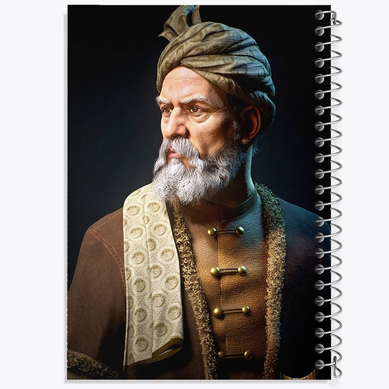 دفتر طراحی 50 برگ خندالو طرح ابوالقاسم فردوسی کد F1091