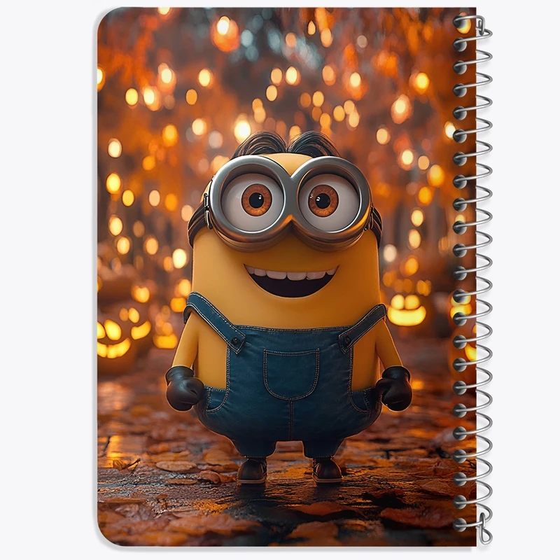 دفتر یادداشت 50 برگ خندالو طرح مینیون ها (Minions) کد F6086