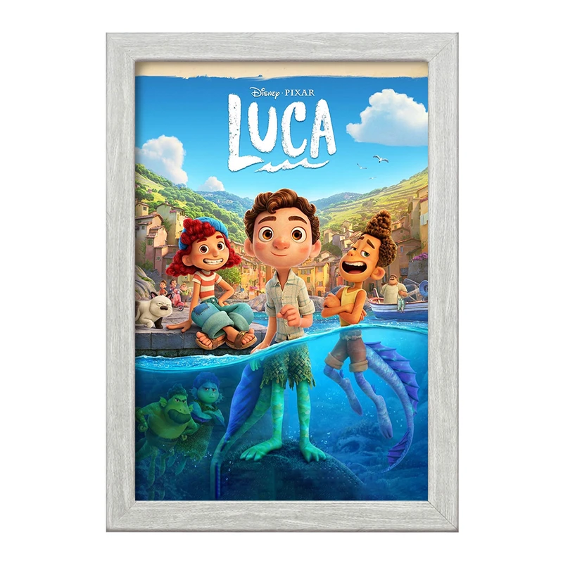 تابلو خندالو طرح لوکا کد F2076