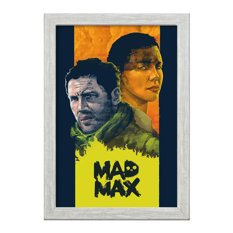 تابلو خندالو طرح مکس دیوانه (Mad Max) کد F114
