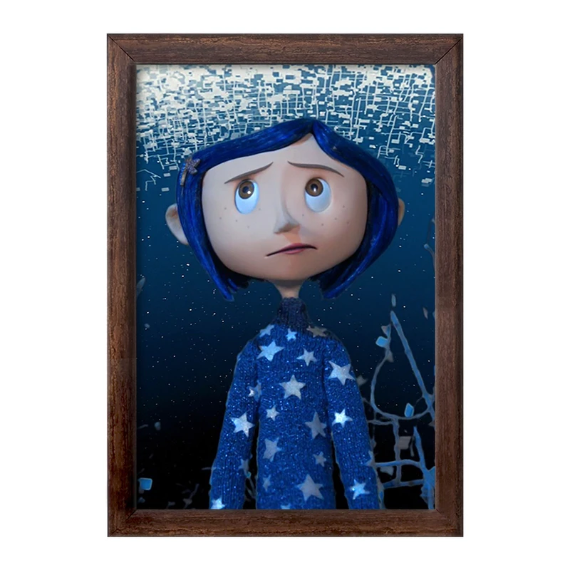 تابلو خندالو طرح کورالاین Coraline  کد 20783