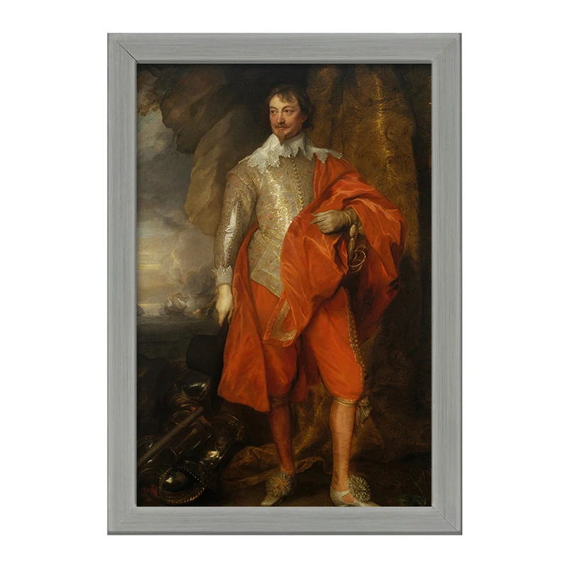 تابلو خندالو طرح نقاشی ارل دوم وارویک اثر نقاش رابرت ریچ کد F12225