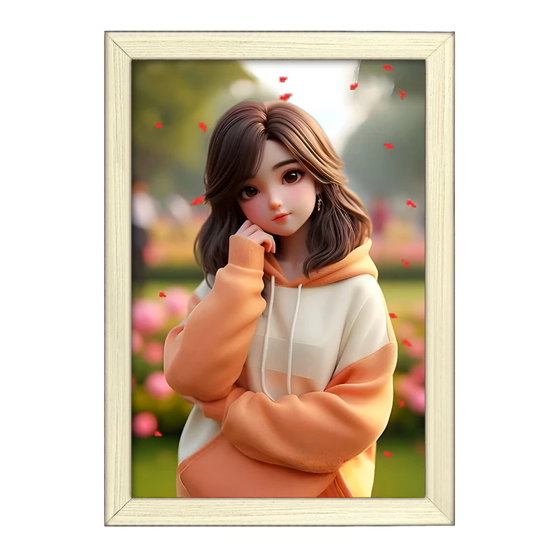 تابلو خندالو طرح دخترانه کیوت کد F8533