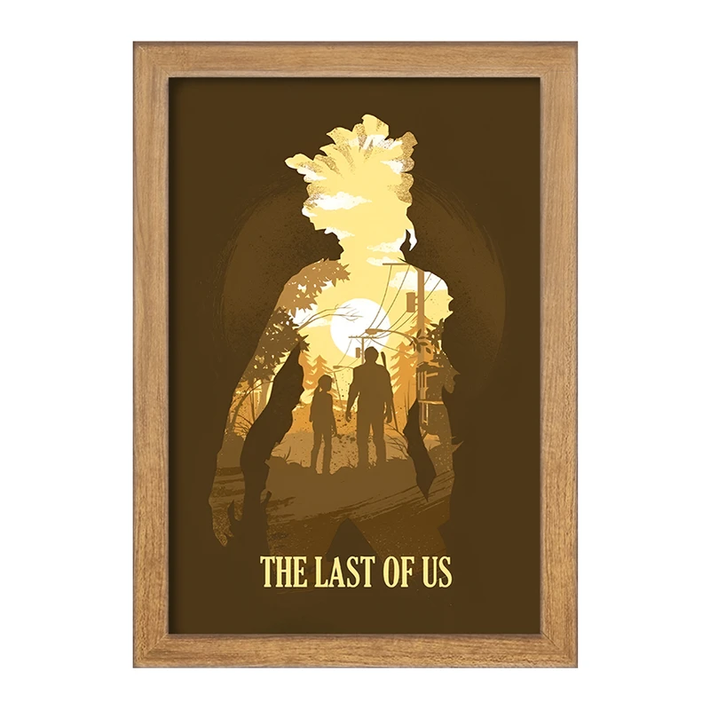 تابلو خندالو طرح آخرین بازمانده از ما (The Last Of Us) کد F13590