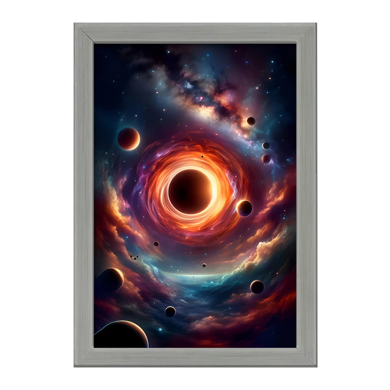 تابلو خندالو طرح کهکشان (galaxy) کد F8092