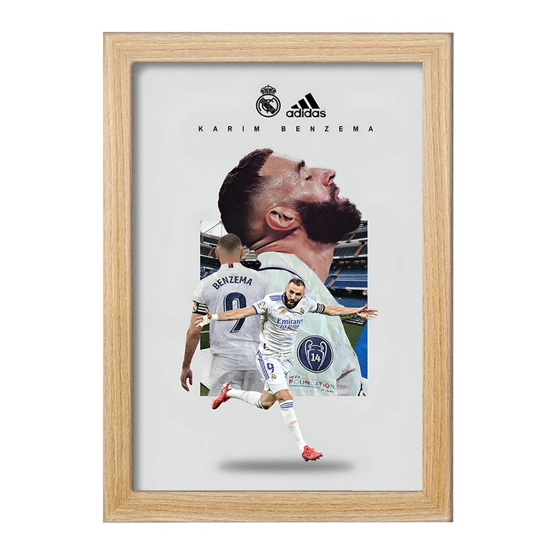 تابلو خندالو طرح کریم بنزما (Karim Benzema) کد F13480