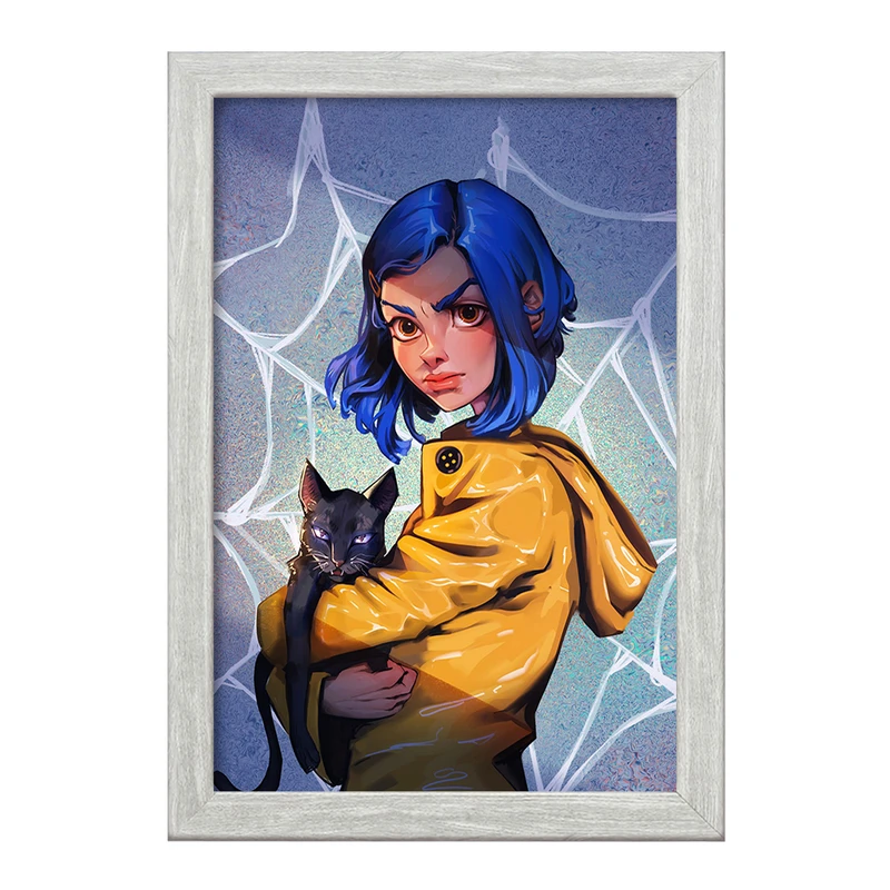 تابلو خندالو طرح کورالاین Coraline  کد 20796