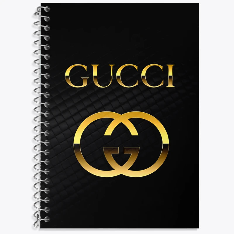 دفتر نت موسیقی 50 برگ مدل برند گوچی (Gucci brand) کد N7923