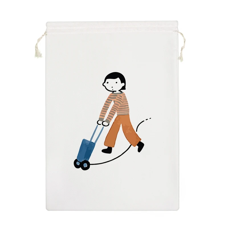 نظم دهنده خندالو مدل دختر و چمدان کد 9265-M